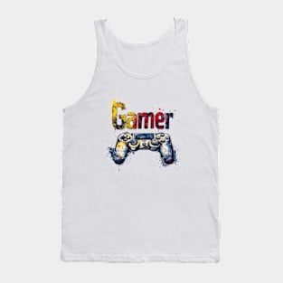 retro, retro gaming, gamer, 90s, cassette, tape, vintage, retro america, old Tank Top